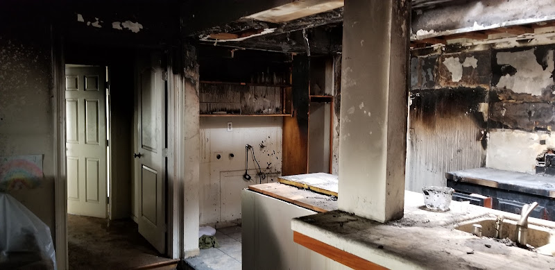 Fire damage restoration service